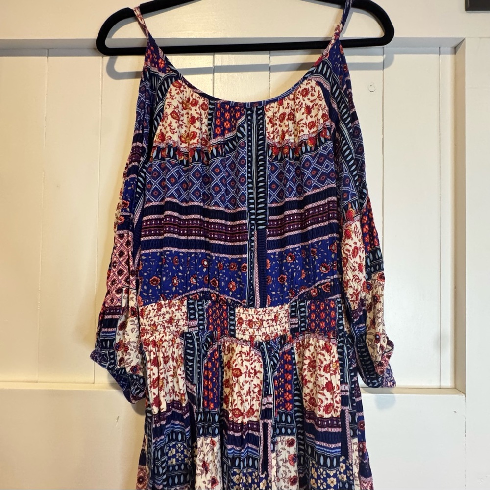 Bohemian Patchwork Dress - Picture 7 of 7